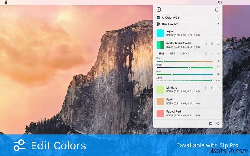Sip for Mac 4.2.6 破解版 - 最好用的屏幕取色工具