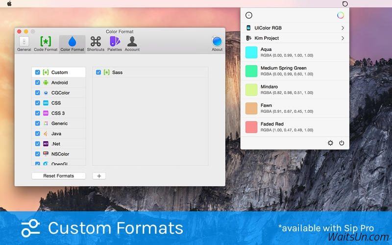 Sip for Mac 4.2.6 破解版 - 最好用的屏幕取色工具